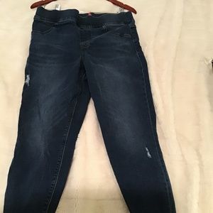 Spanx Frayed hem skinny jeans - petite